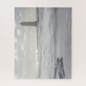 IJsland Jigzaag Puzzle - vuurtoren van Malariff Wi Legpuzzel (Verticaal)