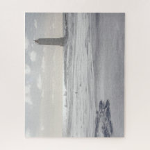 IJsland Jigzaag Puzzle - vuurtoren van Malariff Wi