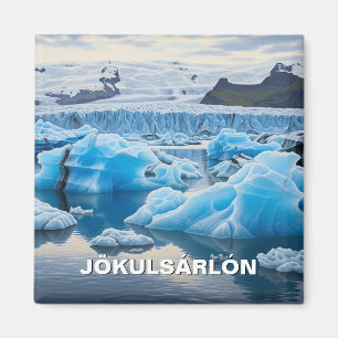 IJsland Jökulsárlón Glacier Lagoon Reizen Magneet