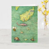 IJsland Kaart (Gele Bloem)