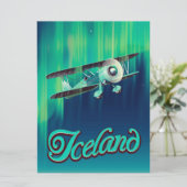 IJsland Kaart (Staand voorkant)