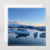 IJsland - kaart (Voorkant / Achterkant)