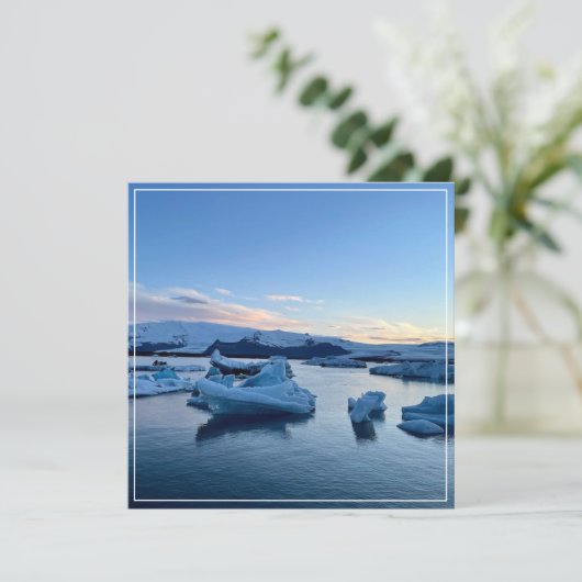 IJsland - kaart (Staand voorkant)