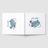 IJsland kaart Gastenboek (Volledig)