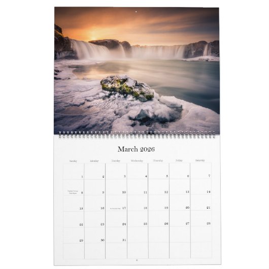 IJsland Kalender (Mar 2026)