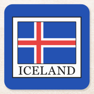 IJsland Kartonnen Onderzetters