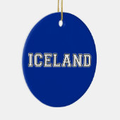 IJsland Keramisch Ornament (Rechts)