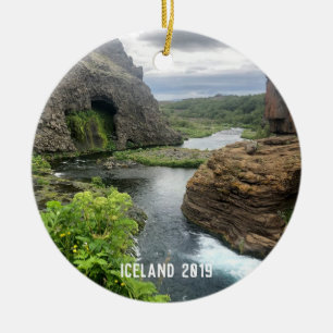 IJsland - Keramisch Ornament