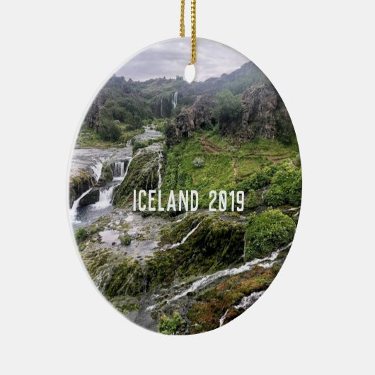 IJsland - Keramisch Ornament (Rechts)