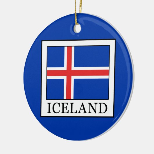 IJsland Keramisch Ornament (Links)