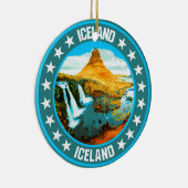 IJsland Keramisch Ornament (Rechts)