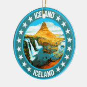 IJsland Keramisch Ornament (Links)