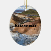 IJsland - keramisch sieraad Keramisch Ornament (Rechts)