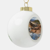IJsland - keramisch sieraad Keramische Bal Ornament (Links)