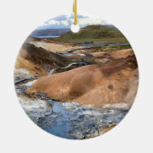 IJsland - keramisch sieraad Ornament (Achterkant)