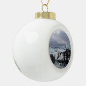 IJsland - Keramische Bal Ornament (Links)