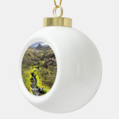 IJsland - Keramische Balornament Bal Ornament (Rechts)