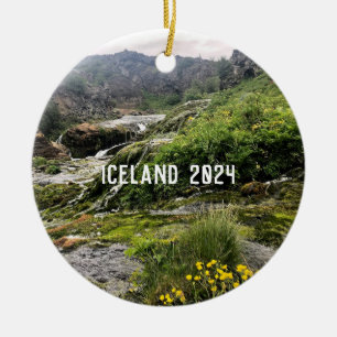 IJsland - keramische versiering Keramisch Ornament