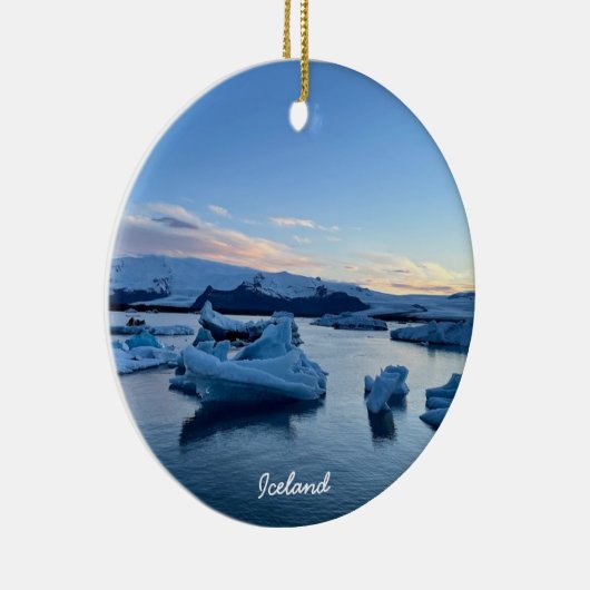 IJsland - keramische versiering Keramisch Ornament (Rechts)