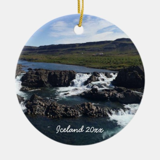 IJsland - keramische versiering Keramisch Ornament (Voorkant)
