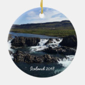 IJsland - keramische versiering Keramisch Ornament (Achterkant)