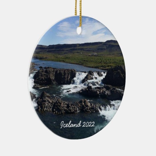 IJsland - keramische versiering Keramisch Ornament (Rechts)