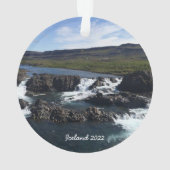 IJsland - keramische versiering Ornament (achterkant)