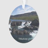 IJsland - keramische versiering Ornament (voorkant)