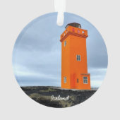 IJsland - keramische versiering Ornament (achterkant)
