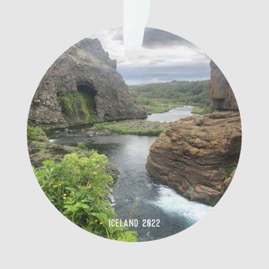 IJsland - keramische versiering Ornament (voorkant)