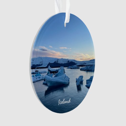 IJsland - keramische versiering Ornament (voorkant)