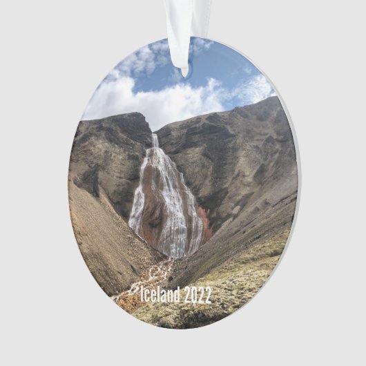 IJsland - keramische versiering Ornament (voorkant)