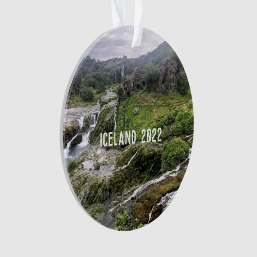 IJsland - keramische versiering Ornament (voorkant)