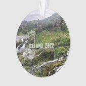 IJsland - keramische versiering Ornament (voorkant)