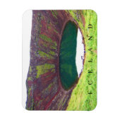 IJsland Kerid Crater uitzicht koelkastmagneet Magneet (Verticaal)
