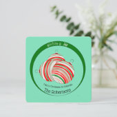 IJsland kerst Feestdagenkaart (Staand voorkant)