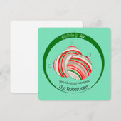 IJsland kerst Feestdagenkaart (Voorkant / Achterkant)