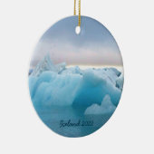 IJsland - kerstversiering Keramisch Ornament (Rechts)