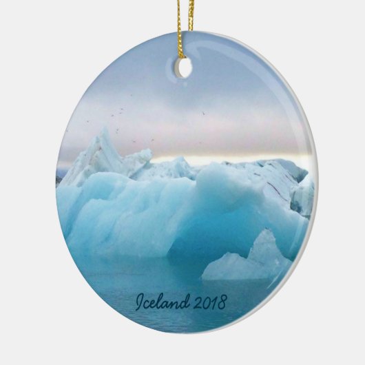 IJsland - kerstversiering Keramisch Ornament (Links)