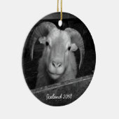 IJsland - kerstversiering Keramisch Ornament (Rechts)