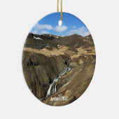 IJsland kerstversiering Keramisch Ornament (Rechts)