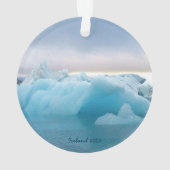 IJsland - kerstversiering Ornament (achterkant)