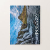 IJsland | Kirkjufall Mountain met watervallen Legpuzzel (Verticaal)