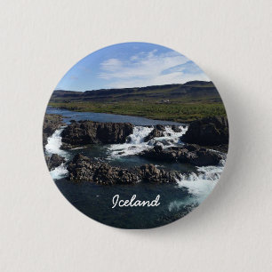 IJsland knop Ronde Button 5,7 Cm