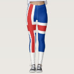 IJsland Leggings<br><div class="desc">IJslandse vlag</div>