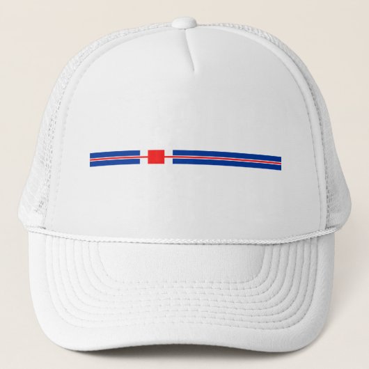 IJsland liefde patriot Trucker Pet (Voorkant)