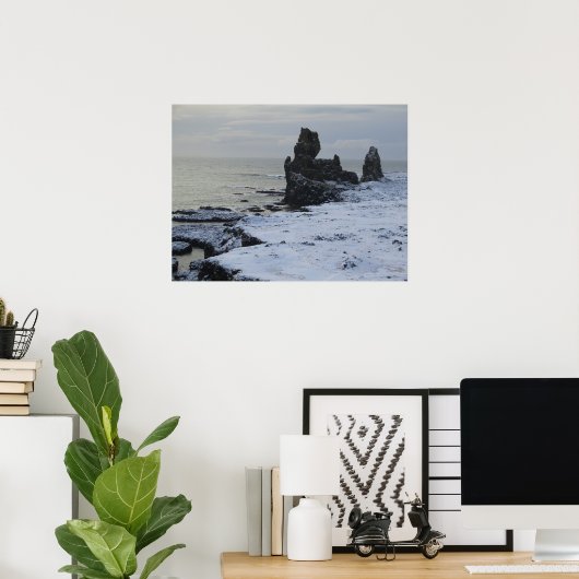 IJsland Lonrangar Poster (Thuiskantoor)