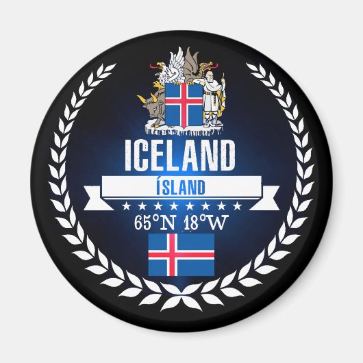 IJsland Magneet (Voorkant)