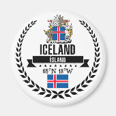 IJsland Magneet (Voorkant)