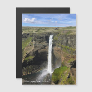 IJsland - Magnetische kaart Magnetische Uitnodiging